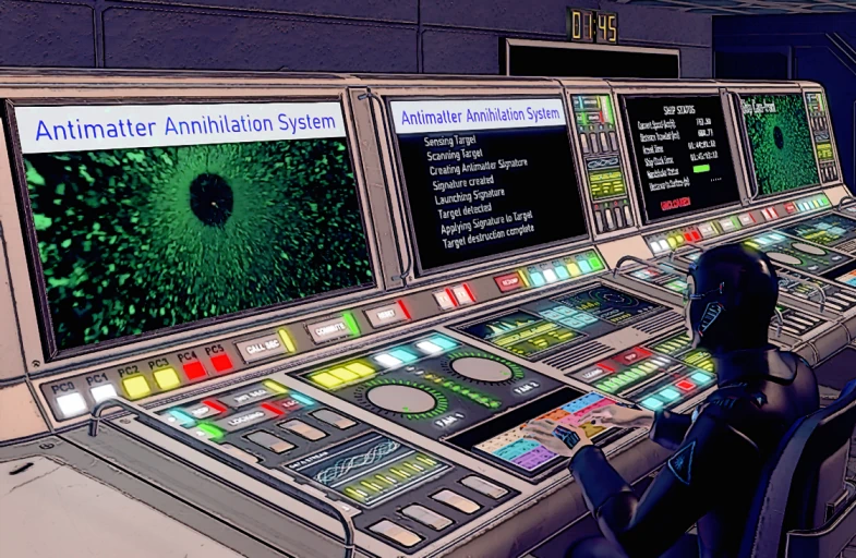 Antimatter Annihilation System